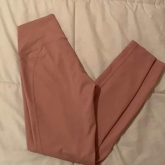 Fabletics Pink/Blush leggings size small! High control waist, $5.95 ship! - Picture 3 of 5
